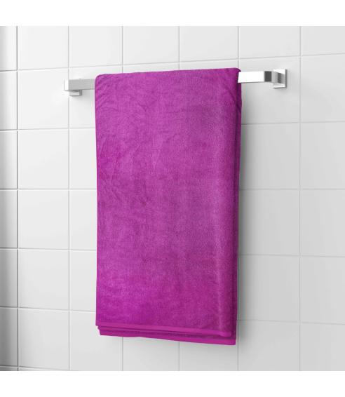 Bath towel “Magenta”