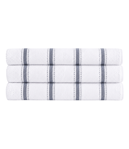 Bath towel “Pebble Stripe”