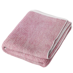 Bath Towel “Pink Lines”, 70x140 cm. Soft light pink towel with white lines for a delicate touch.