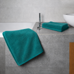 Bath Towel “Pond Softness”, 70x140 cm. Modern turquoise towel with an elegant texture Bath Towel “Pond Softness”, 70x140 cm. Modern turquoise towel with an elegant texture