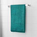 Bath Towel “Pond”, 70x140 cm. Invigorating greenish bathroom towel for a spa-like feel.