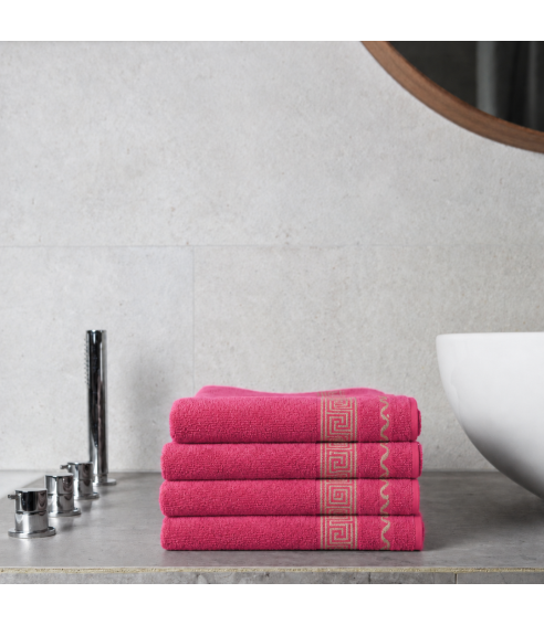 Bath towel “Red Olympian”