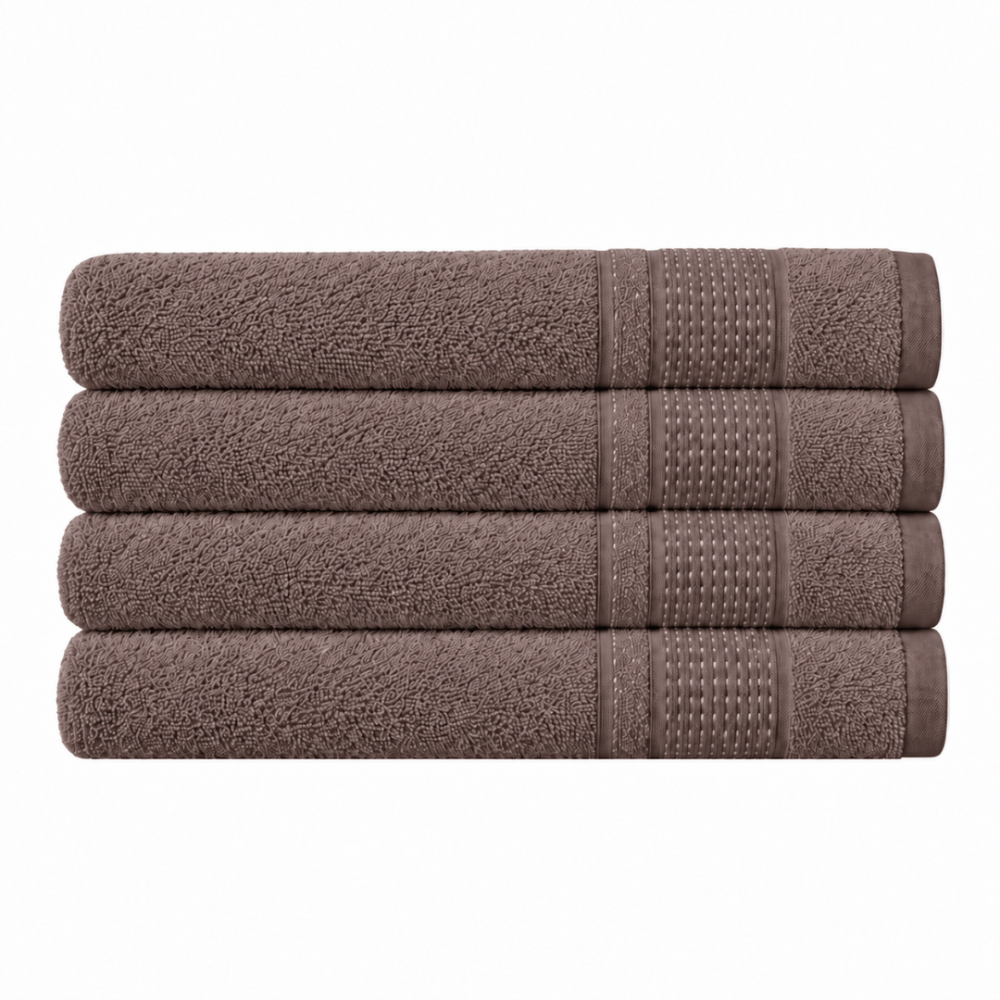 Bath towel “Royal Brown towel”, 70x140 cm. Brown bath towel with a subtle embossed textured pattern. Bath towel “Royal Brown towel”, 70x140 cm. Brown bath towel with a subtle embossed textured pattern.