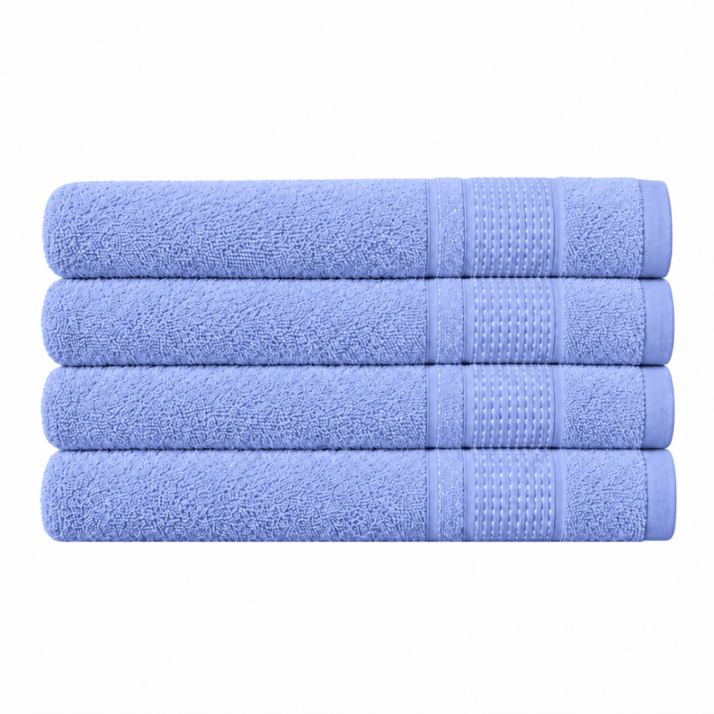 Bath towel “Royal Lilac towel”, 70x140 cm. Light blue bath towel with a subtle textured pattern. Bath towel “Royal Lilac towel”, 70x140 cm. Light blue bath towel with a subtle textured pattern.