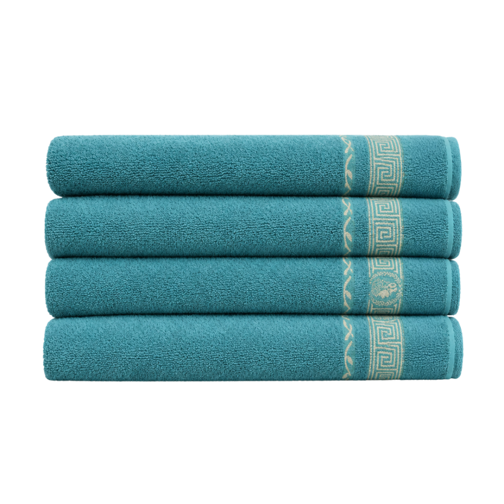 Bath towel “Seafoam Olympian”, 50x100 cm, 70x140 cm Bath towel “Seafoam Olympian”, 50x100 cm, 70x140 cm