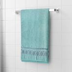 Bath Towel “Seaglass”, 70x140 cm. Soft mint towel, adding a calming touch to your bathroom.