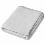 Bath towel “Stone”, 70x140 cm. Sleek grey bath towel for a modern touch of luxury and comfort in your daily routine