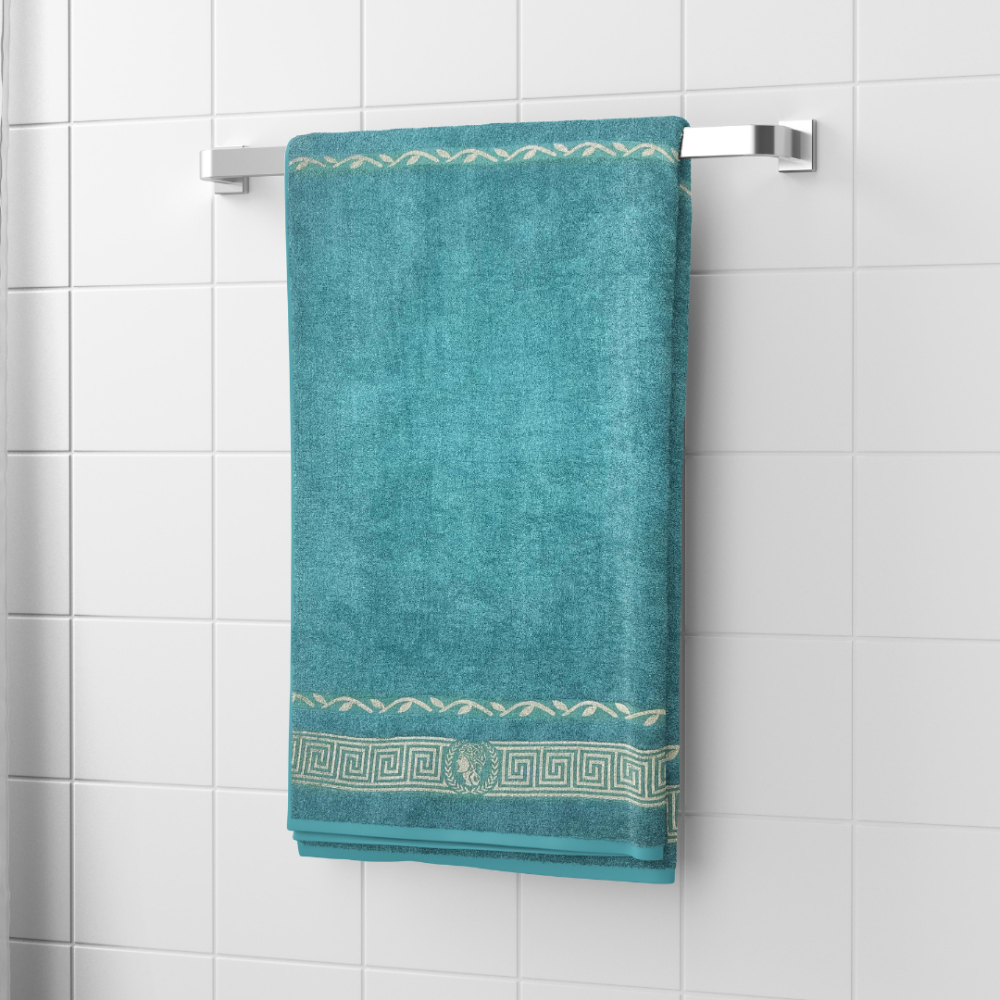 Bath towel “Seafoam Olympian”, 50x100 cm, 70x140 cm
