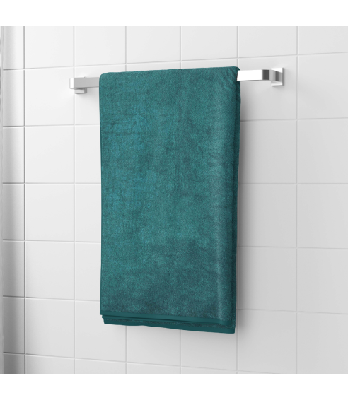 Bath towel “Teal Softness”